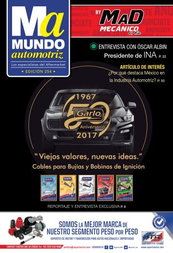Mundo Automotriz La Revista No. 254 Mayo 2017