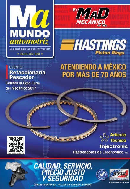 Mundo Automotriz La Revista No. 258 Septiembre 2017