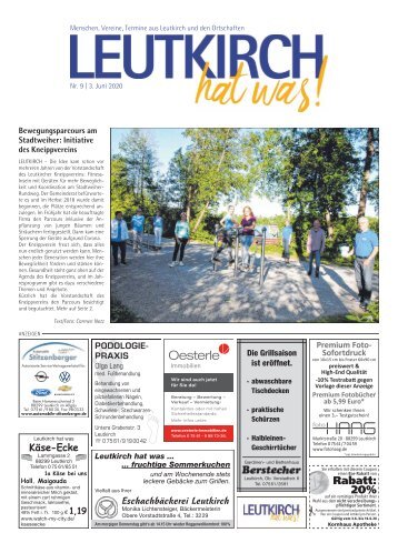 Leutkirch hat was 03.06.2020