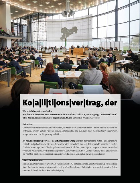 CDU-Magazin Einblick (Ausgabe 9) - Thema: Sachsen-Koalition