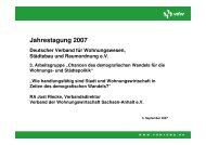 Jost Riecke: Wie handlungsfähig sind Stadt und Wohnungswirtschaft