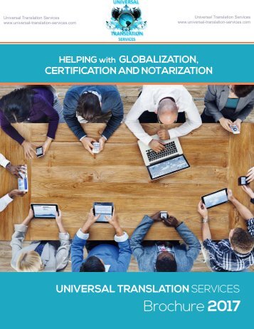 Helping with Globalization,Certification and Notarization