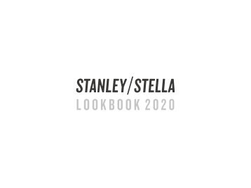 Stanley/Stella Lookbook 2020 DE