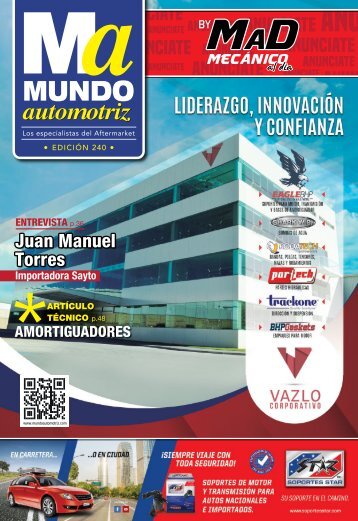 Mundo Automotriz La Revista No. 240 Marzo 2016