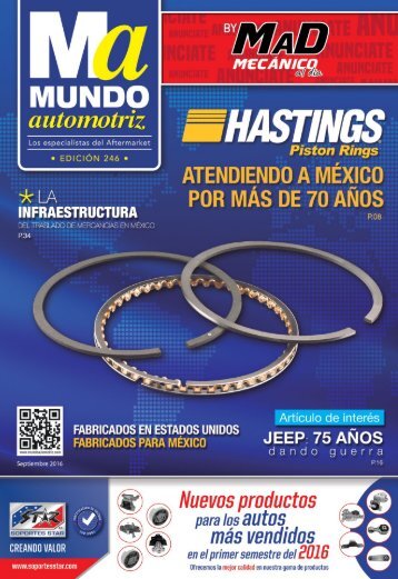 Mundo Automotriz La Revista No. 246 Septiembre 2016