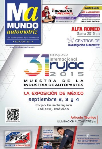 Mundo Automotriz La Revista No. 231 Junio 2015