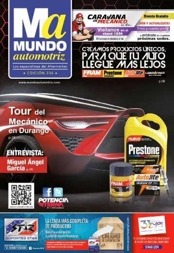 Mundo Automotriz La Revista No. 234 Septiembre 2015