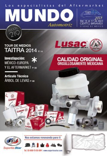 Mundo Automotriz La Revista No. 219 Junio 2014