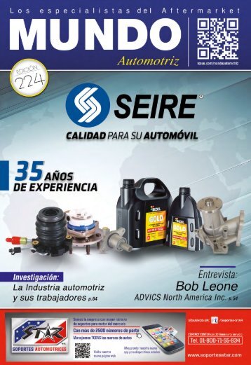 Mundo Automotriz La Revista No. 224 Noviembre 2014