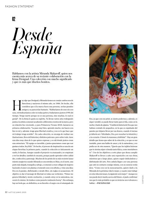 InStyle Junio 2020