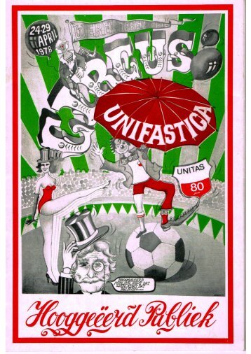 GVV Unitas Programma Revue 1978