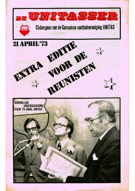 De Unitasser 1973.04 extra editie