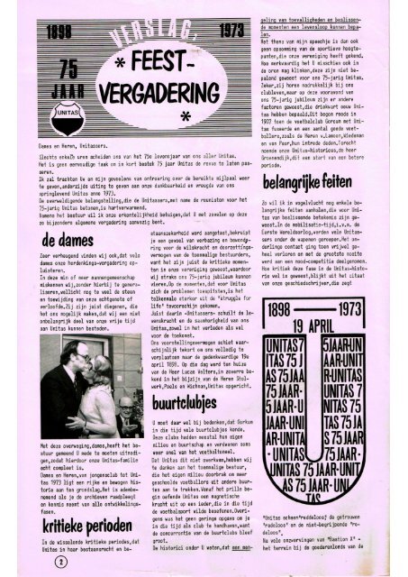 De Unitasser 1973.04 extra editie