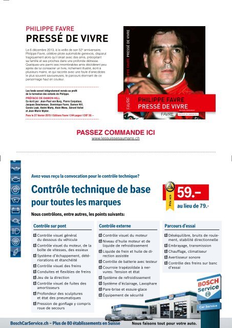  Magazine de l’Automobile Club de Suisse 2/2020