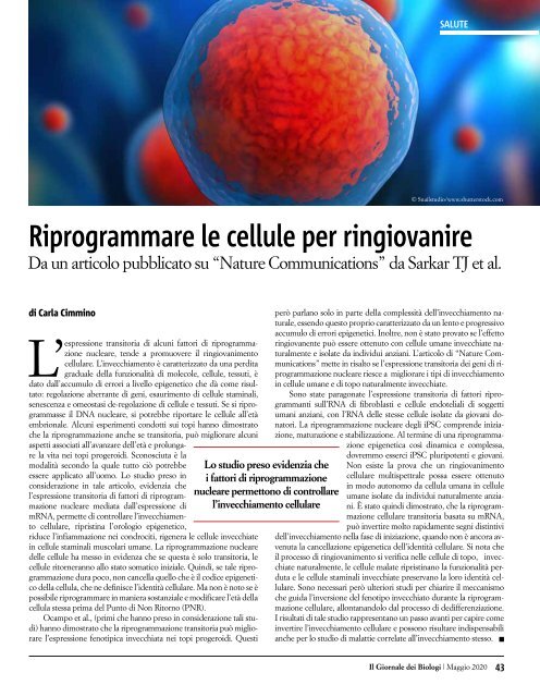 Il Giornale dei Biologi - N. 6