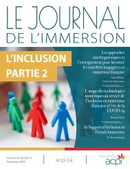 L’INCLUSION - PARTIE 2