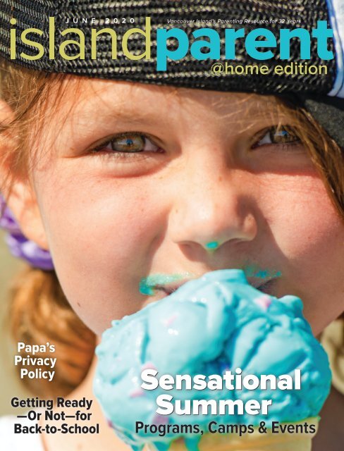 Island Parent Magazine June 20