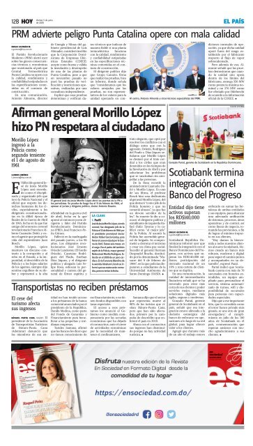 Edición impresa,HOY, viernes 05 de junio, 2020