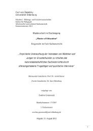 Download - Kinderforschung - Carl von Ossietzky Universität ...