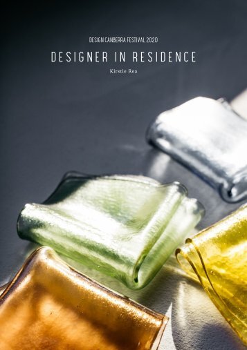DESIGN Canberra 2020: Designer in residence, Kirstie Rea