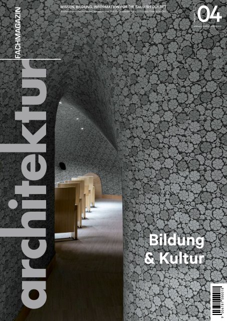 architektur Fachmagazin Ausgabe 4 2020