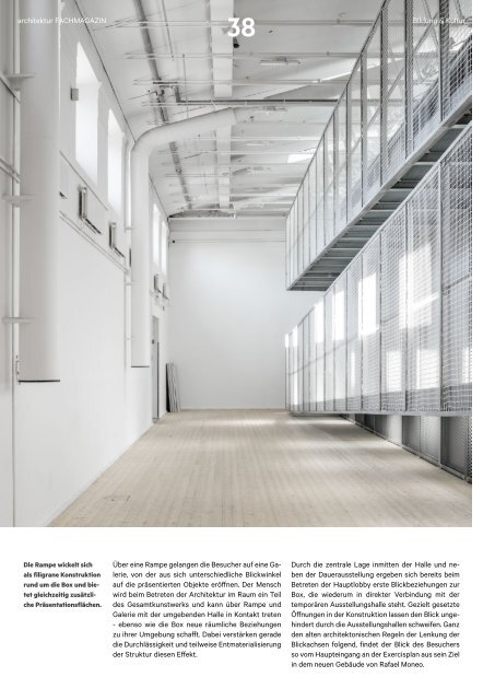 architektur Fachmagazin Ausgabe 4 2020