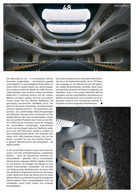 architektur Fachmagazin Ausgabe 4 2020