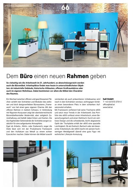 architektur Fachmagazin Ausgabe 4 2020