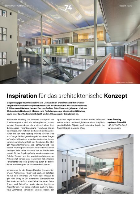 architektur Fachmagazin Ausgabe 4 2020