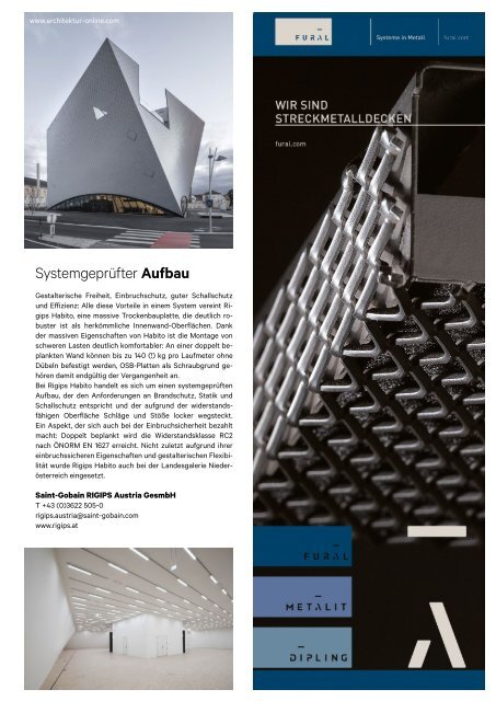 architektur Fachmagazin Ausgabe 4 2020