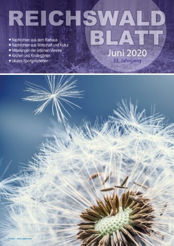 Reichswaldblatt Juni 2020
