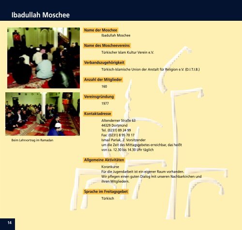 Moscheen - Dortmunder Islamseminar