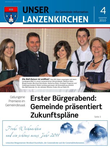 Gemeinde-Info 4/2010 - Lanzenkirchen