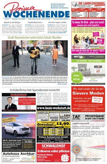 Prima Wochenende 23 2020