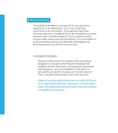 Industry Guidelines on Digital Learning: Discussion Draft