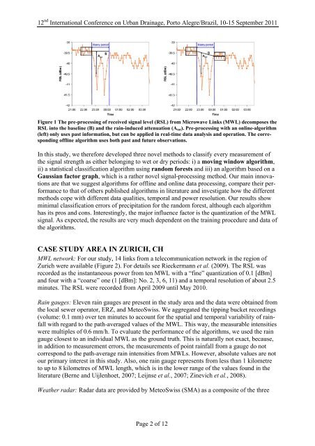 Identification of dry and rainy periods using telecommunication ...