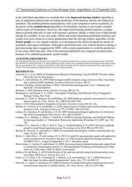 Identification of dry and rainy periods using telecommunication ...