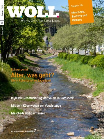 WOLL Magazin für Meschede, Bestwig, Olsberg Sommer 2020