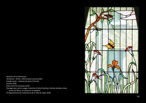 Vitraux de Liège - Partie 2 - 1890-1920 - Art nouveau