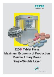 3200 Tablet Press Maximum Economy of Production Double - Bienfait