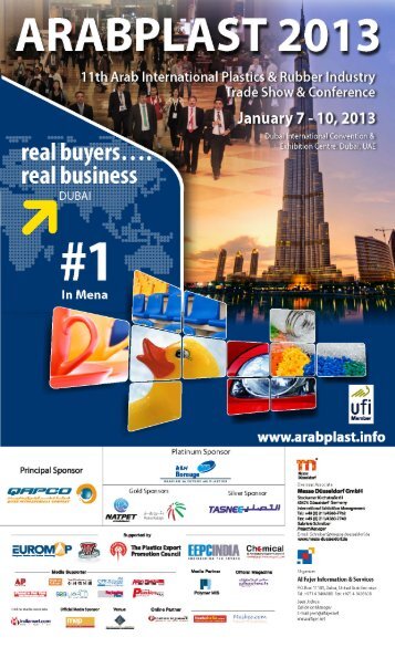 key exhibitors so far - Arabplast
