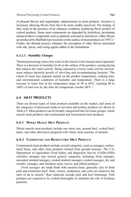 Thermal Food Processing