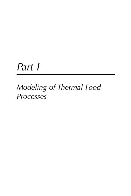 Thermal Food Processing