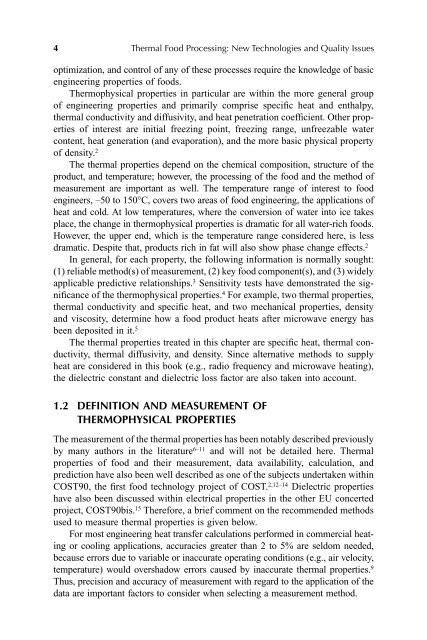 Thermal Food Processing