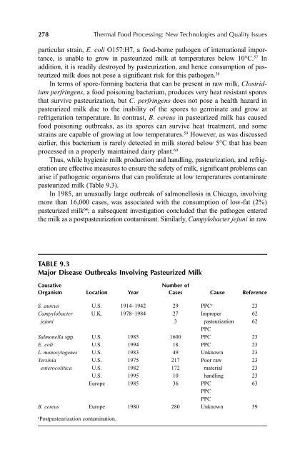 Thermal Food Processing