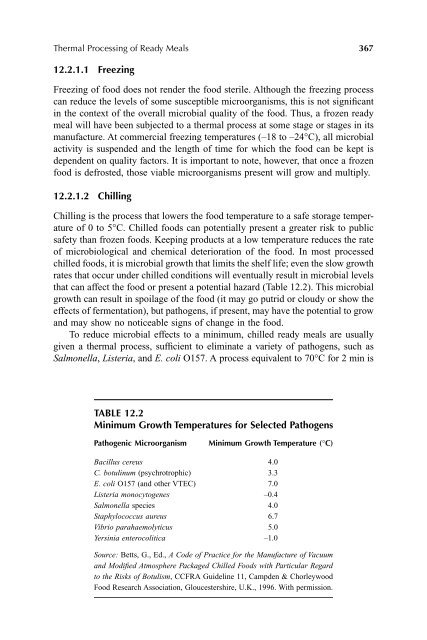 Thermal Food Processing