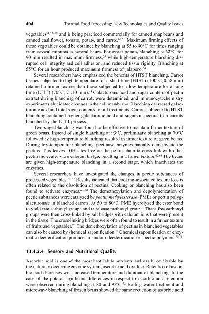 Thermal Food Processing