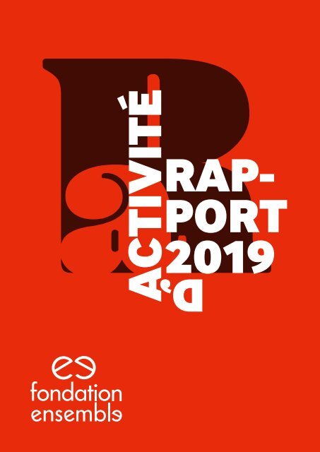 Fondation Ensemble RA19