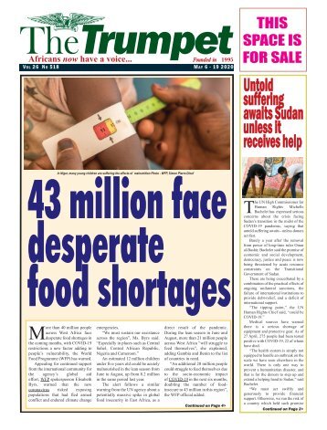 The Trumpet Newspaper Issue 518 (May 6 - 19 2020)