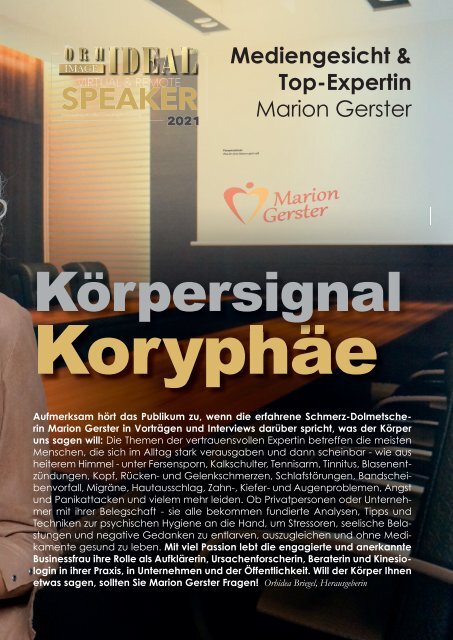 Orhideal IMAGE Magazin - Februar 2021 